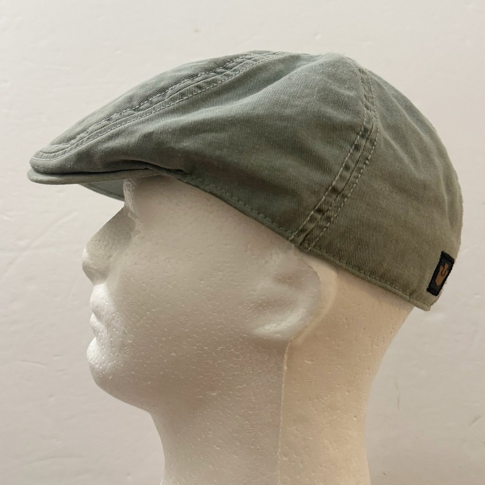Goorin Bros Olive Green Cotton Driver Cap